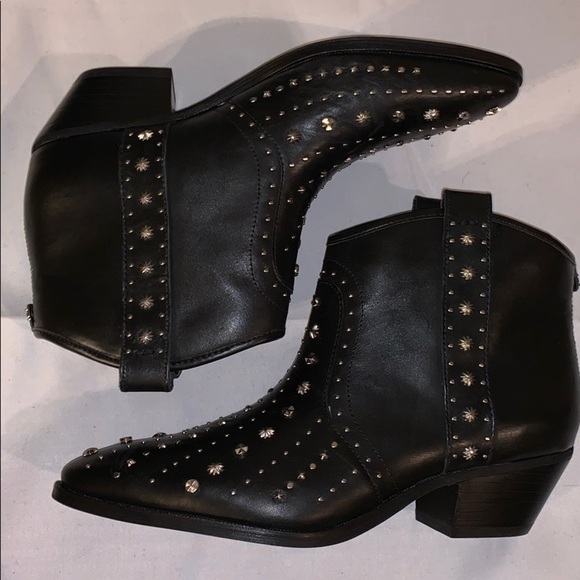 New Sam Edelman studded ankle boots size-8 - Picture 2 of 5